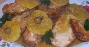 Курочка в соусі